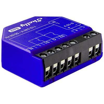 Sterownik Oświetlenia Shelly Dimmer 0/1-10v Pm Gen3 Wifi/bluetooth Sterownik Oświetlenia Shelly Dimmer 0/1-10v Pm Gen3 Wifi/bluetooth