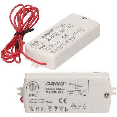 Orno Włącznik Dotykowy Czujnik Ruchu LED Sensor Z Kablem 1,5m Do Klamki Listwy Orno Włącznik Dotykowy Czujnik Ruchu LED Sensor Z Kablem 1,5m Do Klamki Listwy