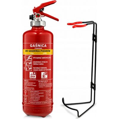 Gaśnica Smartwares FEX-15420 - 2L - Bezpieczeństwo w domu Gaśnica Smartwares FEX-15420 - 2L - Bezpieczeństwo w domu