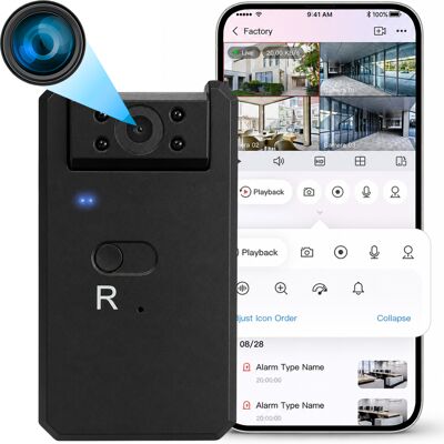 Spreest Mini Kamera Szpiegowska Wifi Ukryta Android Zdalny Podgląd Czujnik Ruchu Spreest Mini Kamera Szpiegowska Wifi Ukryta Android Zdalny Podgląd Czujnik Ruchu