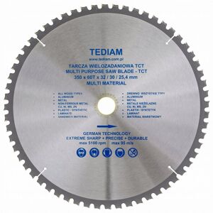 TEDIAM 350X32X60 Tarcza Wielozadaniowa Professional TEDIAM 350X32X60 Tarcza Wielozadaniowa Professional