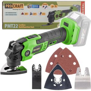 akumulatorowe narzędzie wielofunkcyjne Procraft PMT22 bezszczotkowe 20V cięcie szlifowanie akumulatorowe narzędzie wielofunkcyjne Procraft PMT22 bezszczotkowe 20V cięcie szlifowanie