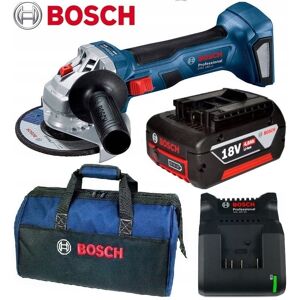 Bosch PROFESSIONAL ZESTAW GWS180 125mm, GBA 4Ah 18V, GAL18V-20, TORBA Bosch PROFESSIONAL ZESTAW GWS180 125mm, GBA 4Ah 18V, GAL18V-20, TORBA