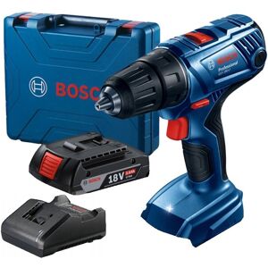 Bosch WIERTARKO WKRĘTARKA GSR 54Nm, BATERIA 2Ah 18V, ŁADOWARKA KUFER ZESTAW Bosch WIERTARKO WKRĘTARKA GSR 54Nm, BATERIA 2Ah 18V, ŁADOWARKA KUFER ZESTAW