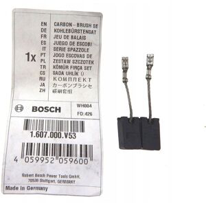 Bosch zestaw szczotek węglowych do szlifierki kątowej GWS 11-125 1607000V53 Bosch zestaw szczotek węglowych do szlifierki kątowej GWS 11-125 1607000V53