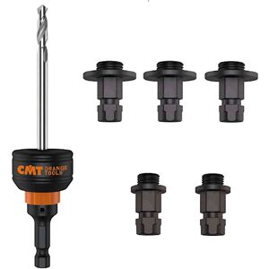CMT Zestaw Startowy z Uchwytem Do Otwornic 11-150 mm 550-PA06 CMT Zestaw Startowy z Uchwytem Do Otwornic 11-150 mm 550-PA06