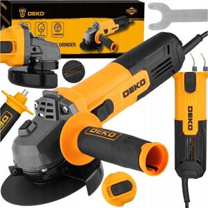 Deko DKAG125XL80 Szlifierka Kątowa Kątówka Sieciowa 125 Cm Mocna Diax 800W + 3 Tarcze Bosch Deko DKAG125XL80 Szlifierka Kątowa Kątówka Sieciowa 125 Cm Mocna Diax 800W + 3 Tarcze Bosch