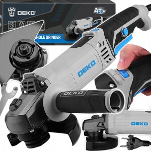 Deko Tools Deko Dkag125Xp110S Szlifierka Kątowa Kątówka Sieciowa 125Mm Mocna Diax 1100W Z Regulacją Deko Tools Deko Dkag125Xp110S Szlifierka Kątowa Kątówka Sieciowa 125Mm Mocna Diax 1100W Z Regulacją