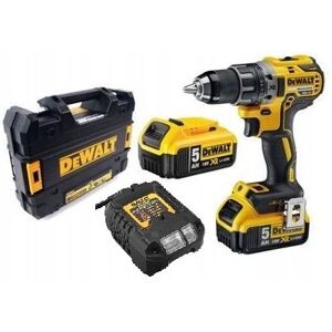 DeWALT WIERTARKO WKRĘTARKA 70Nm LAMPKA LED XR 18V 2x 5.0Ah 5Ah KUFER TSTAK DeWALT WIERTARKO WKRĘTARKA 70Nm LAMPKA LED XR 18V 2x 5.0Ah 5Ah KUFER TSTAK