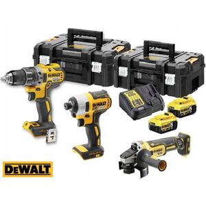 DeWALT ZESTAW COMBO XR18V 3x ELEKTRONARZĘDZIA 2x AKU 5.0Ah 5Ah, 2x TSTAK DeWALT ZESTAW COMBO XR18V 3x ELEKTRONARZĘDZIA 2x AKU 5.0Ah 5Ah, 2x TSTAK