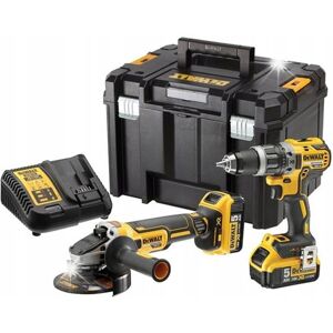DEWALT ZESTAW SZLIFIERKA WKRĘTARKA COMBO DCD791 DCG405 2xAKU DCK2020P2T DEWALT ZESTAW SZLIFIERKA WKRĘTARKA COMBO DCD791 DCG405 2xAKU DCK2020P2T
