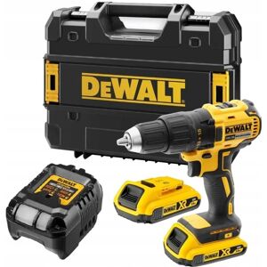 DEWALT ZESTAW XR WIERTARKO WKRĘTARKA 65Nm 2*2.0Ah 2Ah ŁADOWARKA KUFER TSTAK DEWALT ZESTAW XR WIERTARKO WKRĘTARKA 65Nm 2*2.0Ah 2Ah ŁADOWARKA KUFER TSTAK