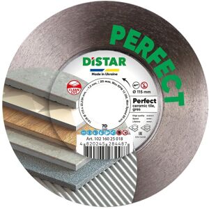 Di-Star Diamentowa tarcza tnąca Distar 1A1R 115x1,5x25x22,23H Perfect Di-Star Diamentowa tarcza tnąca Distar 1A1R 115x1,5x25x22,23H Perfect