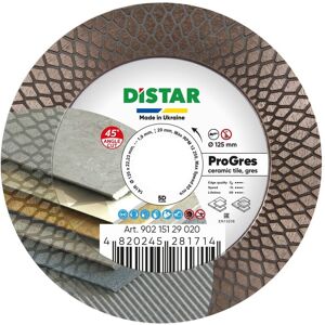 Diamentowa tarcza tnąca Distar 1A1R 125 PRO Gres Diamentowa tarcza tnąca Distar 1A1R 125 PRO Gres