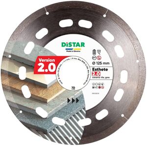 Di-Star Diamentowa tarcza tnąca Distar 1A1R 125x22,23 Esthete 2.0 Di-Star Diamentowa tarcza tnąca Distar 1A1R 125x22,23 Esthete 2.0