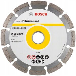 DIAMENTOWA TARCZA TNĄCA DO BETONU 150mm BOSCH 2608615029 DIAMENTOWA TARCZA TNĄCA DO BETONU 150mm BOSCH 2608615029