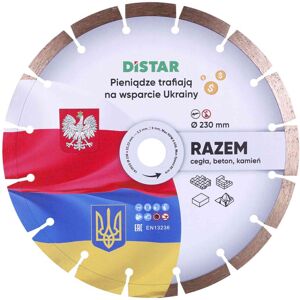 Distar Diamentowa Tarcza Tnąca 1A1RSS/C3 Razem 230x2,3x22,23mm 90215080015 Distar Diamentowa Tarcza Tnąca 1A1RSS/C3 Razem 230x2,3x22,23mm 90215080015