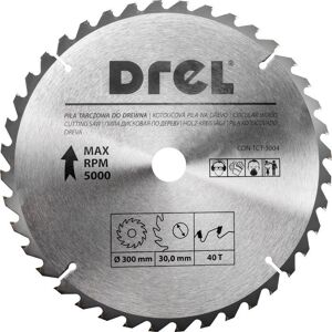 Tarcza do piły tarczowej Condor - 300x30mm, 40 zębów, do drewna Tarcza do piły tarczowej Condor - 300x30mm, 40 zębów, do drewna