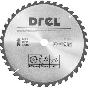 DREL Piła Tarczowa Do Drewna 350mm 40T Do Pilarki Stołowej DREL Piła Tarczowa Do Drewna 350mm 40T Do Pilarki Stołowej