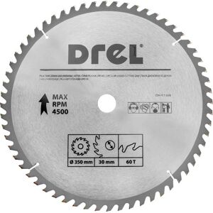DREL Piła Tarczowa Do Drewna 350mm 60T Widiowa Do Drewna DREL Piła Tarczowa Do Drewna 350mm 60T Widiowa Do Drewna