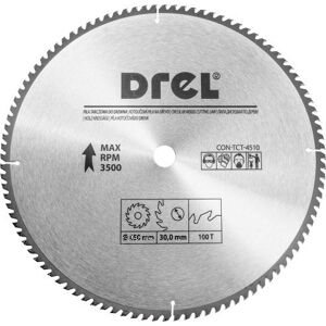 DREL Piła Tarczowa Do Drewna 450mm 100T Do Bardzo Precyzyjnych DREL Piła Tarczowa Do Drewna 450mm 100T Do Bardzo Precyzyjnych