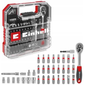 Inny producent EINHELL Zestaw Bitów i Grzechotek 37 Elementów z Walizką Przechowywania Inny producent EINHELL Zestaw Bitów i Grzechotek 37 Elementów z Walizką Przechowywania