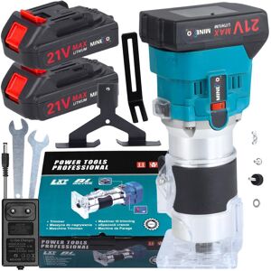 MINEXO Frezarka Górnowrzecionowa Do Drewna Pionowa 30000 Rpm Bezprzewodowa + 2Xaku MINEXO Frezarka Górnowrzecionowa Do Drewna Pionowa 30000 Rpm Bezprzewodowa + 2Xaku