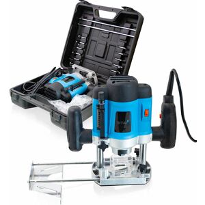 BITUXX Frezarka krawędzi górnowrzecionowa 1200W z 12 głowicami w walizce BITUXX Frezarka krawędzi górnowrzecionowa 1200W z 12 głowicami w walizce