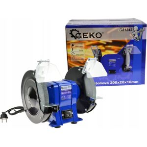 Geko Szlifierka Wielofunkcyjna Stołowa Dwutarczowa 350W 200X20X16Mm G81242 Geko Szlifierka Wielofunkcyjna Stołowa Dwutarczowa 350W 200X20X16Mm G81242