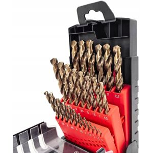 Inny producent GVHAKG Zestaw Wierteł 25 Sztuk HSS-E M35 Kobalt Do Metalu Stali Aluminium Inny producent GVHAKG Zestaw Wierteł 25 Sztuk HSS-E M35 Kobalt Do Metalu Stali Aluminium