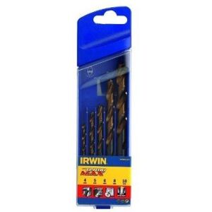 IRWIN WIERTŁO METAL TURBOMAX KOMPLET 5szt. 4.0, 5.0, 6.0, 8.0, 10.0 mm IRWIN WIERTŁO METAL TURBOMAX KOMPLET 5szt. 4.0, 5.0, 6.0, 8.0, 10.0 mm