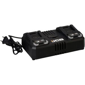 JCB Professional 18V Podwójna szybka ładowarka 4.5A JCB Professional 18V Podwójna szybka ładowarka 4.5A