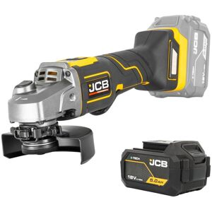 JCB Professional 18V Szlifierka Kątowa 125Mm Włącznik Łopatkowy Bateria 5Ah JCB Professional 18V Szlifierka Kątowa 125Mm Włącznik Łopatkowy Bateria 5Ah