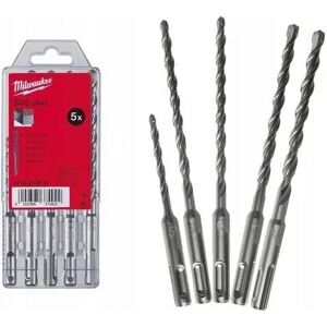 Zestaw wierteł Milwaukee M2 - 5 rozmiarów - SDS-Plus Zestaw wierteł Milwaukee M2 - 5 rozmiarów - SDS-Plus