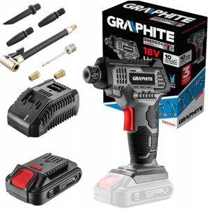 KOMPRESOR AKUMULATOR 2 AH ŁADOWARKA GRAPHITE KOMPRESOR AKUMULATOR 2 AH ŁADOWARKA GRAPHITE