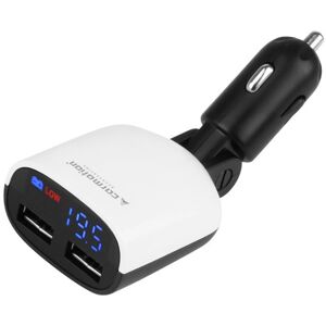 Carmotion Ładowarka 2x USB 3.4A max + woltomierz 8-30V z alarmem niskiego napięcia Carmotion Ładowarka 2x USB 3.4A max + woltomierz 8-30V z alarmem niskiego napięcia