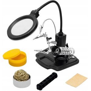 Blow Lupa Zestaw Trzecia Ręka Do Lutowania Lampa Led Blow Lupa Zestaw Trzecia Ręka Do Lutowania Lampa Led