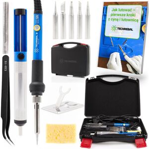 Lutownica Grotowa BlueJet 60W Zestaw Akcesoriów W Walizce Techrebal Lutownica Grotowa BlueJet 60W Zestaw Akcesoriów W Walizce Techrebal