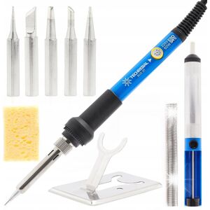 Inny producent LUTOWNICA PRECYZYJNA zestaw lutowniczy elektroniki Techrebal Blue Jet 60W Inny producent LUTOWNICA PRECYZYJNA zestaw lutowniczy elektroniki Techrebal Blue Jet 60W