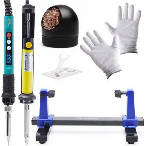 Techrebal Lutownica T1-PRO + Odsysacz ZD-211 + Czyścik w podstawce + Uchwyt ZD-11E Techrebal Lutownica T1-PRO + Odsysacz ZD-211 + Czyścik w podstawce + Uchwyt ZD-11E