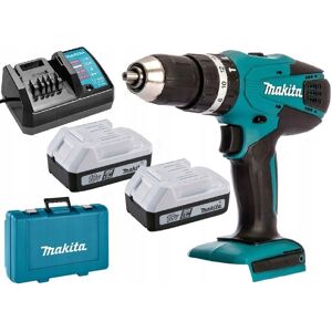 MAKITA HP457 UDAROWA 18V 42Nm seria G + 2x BL1815G 18V + DC18WA + WALIZKA MAKITA HP457 UDAROWA 18V 42Nm seria G + 2x BL1815G 18V + DC18WA + WALIZKA