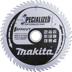 Makita B-57336 Tarcza do piły tarczowej - 56 zębów, srebrna, 165 x 20 mm Makita B-57336 Tarcza do piły tarczowej - 56 zębów, srebrna, 165 x 20 mm