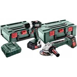 Metabo Combo Wkrętarka BS 18 LT BL + Szlifierka WB 18 LTX BL 691201650 Metabo Combo Wkrętarka BS 18 LT BL + Szlifierka WB 18 LTX BL 691201650