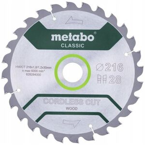 Metabo Bezprzewodowe Ostrze do Drewna - Classic 28T Metabo Bezprzewodowe Ostrze do Drewna - Classic 28T