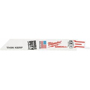 MILWAUKEE Brzeszczot do Piły Szablastej 150mm THIN KERF 18TPI MILWAUKEE Brzeszczot do Piły Szablastej 150mm THIN KERF 18TPI