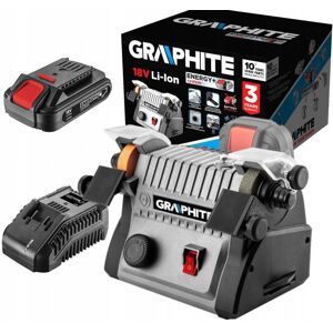 GRAPHITE MINI SZLIFIERKA STOŁOWA 3w1 + AKU 2AH + ŁADOWARKA GRAPHITE MINI SZLIFIERKA STOŁOWA 3w1 + AKU 2AH + ŁADOWARKA