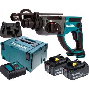 Makita MŁOTOWIERTARKA UDAR SDS+ LXT 18V 2x 3.0Ah ŁADOWARKA KUFER SKRZYNIA MAKPAC Makita MŁOTOWIERTARKA UDAR SDS+ LXT 18V 2x 3.0Ah ŁADOWARKA KUFER SKRZYNIA MAKPAC