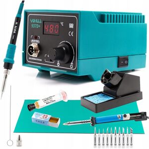 Techrebal Mocna Lutownica Kolbowa 937D+ Odsysacz Groty Mata Techrebal Mocna Lutownica Kolbowa 937D+ Odsysacz Groty Mata