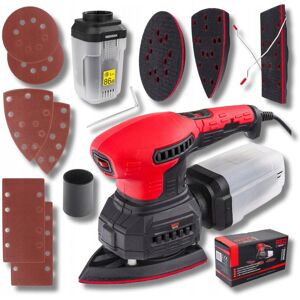 Inny producent Mocna SZLIFIERKA oscylacyjna mimośrodkowa ZESTAW 1300W - 125mm - REGULOWANA Inny producent Mocna SZLIFIERKA oscylacyjna mimośrodkowa ZESTAW 1300W - 125mm - REGULOWANA