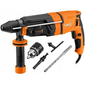 GTX Poland NEO TOOLS, Młotowiertarka wiertarka udarowa 900W SDS+ walizka udar 4 funkcje GTX Poland NEO TOOLS, Młotowiertarka wiertarka udarowa 900W SDS+ walizka udar 4 funkcje